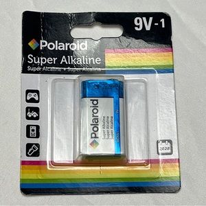 Polaroid Super Alkaline Battery Replacements - 9V - 1 Piece